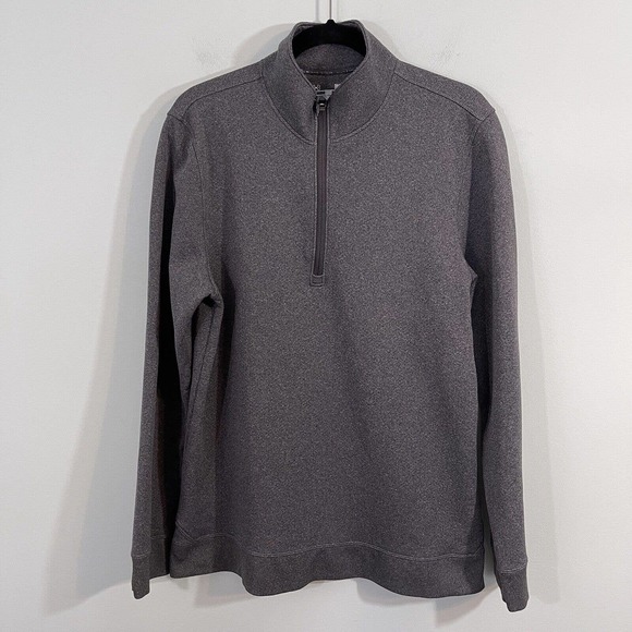 Under Armour Other - Under Armour Men's Grey Cold Gear Loose Fit Quarter Zip Pullover Size L